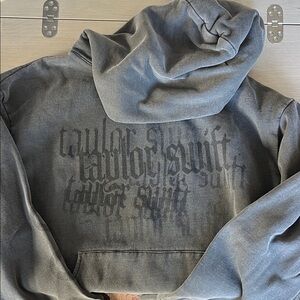 Taylor Swift reputation grey oversized hoodie